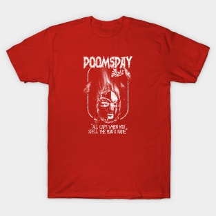 mf doom comet white T-Shirt